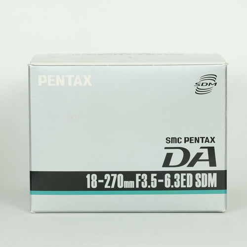 Pentax Lens (Zoom) Smc Pentax-Da 18-270Mmf3.5-6.3Ed Sdm K