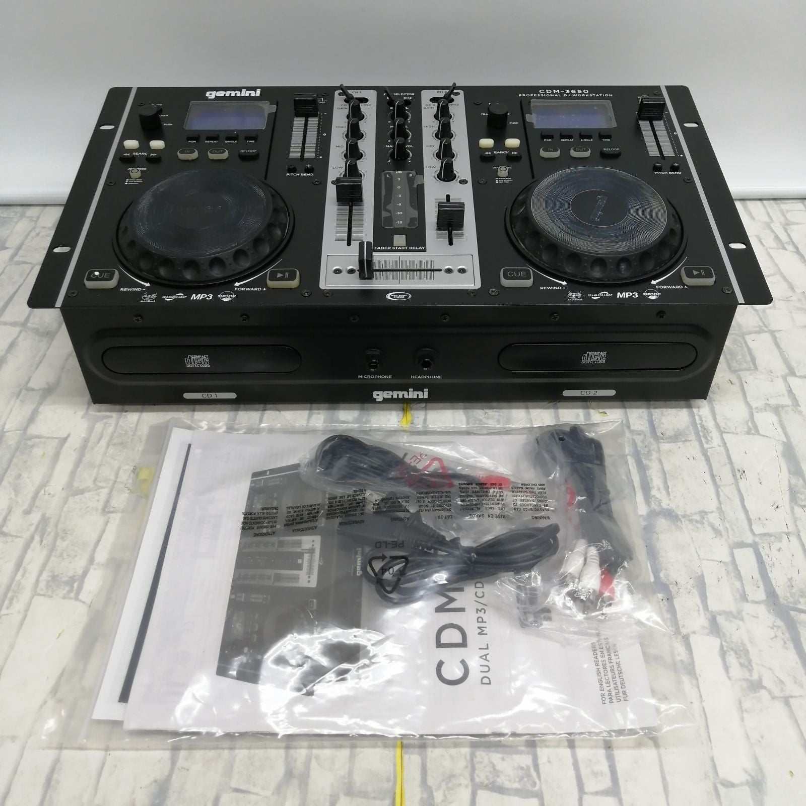 Cdj Gemini Cdm-3650 M2218-Hmxhy