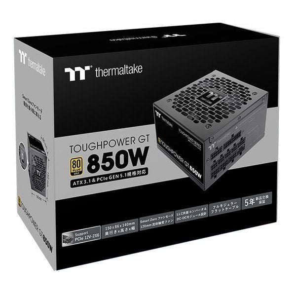 Thermaltake Power Supply Unit Toughpower Gt/0850W Atx3.1 Ps-Tpt-0850Fnfagj-3