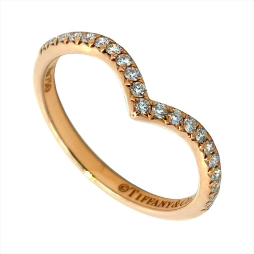 Tiffany Ring Tiffany&Co. V 11 K18Pg 2.0G