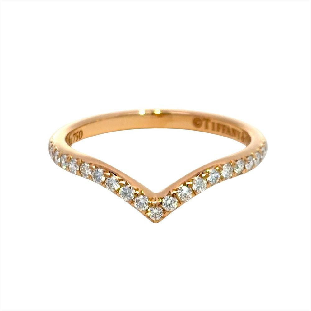 Tiffany Ring Tiffany&Co. V 11 K18Pg 2.0G