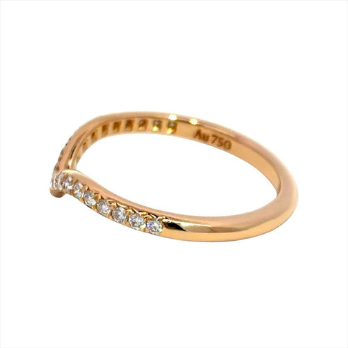 Tiffany Ring Tiffany&Co. V 11 K18Pg 2.0G
