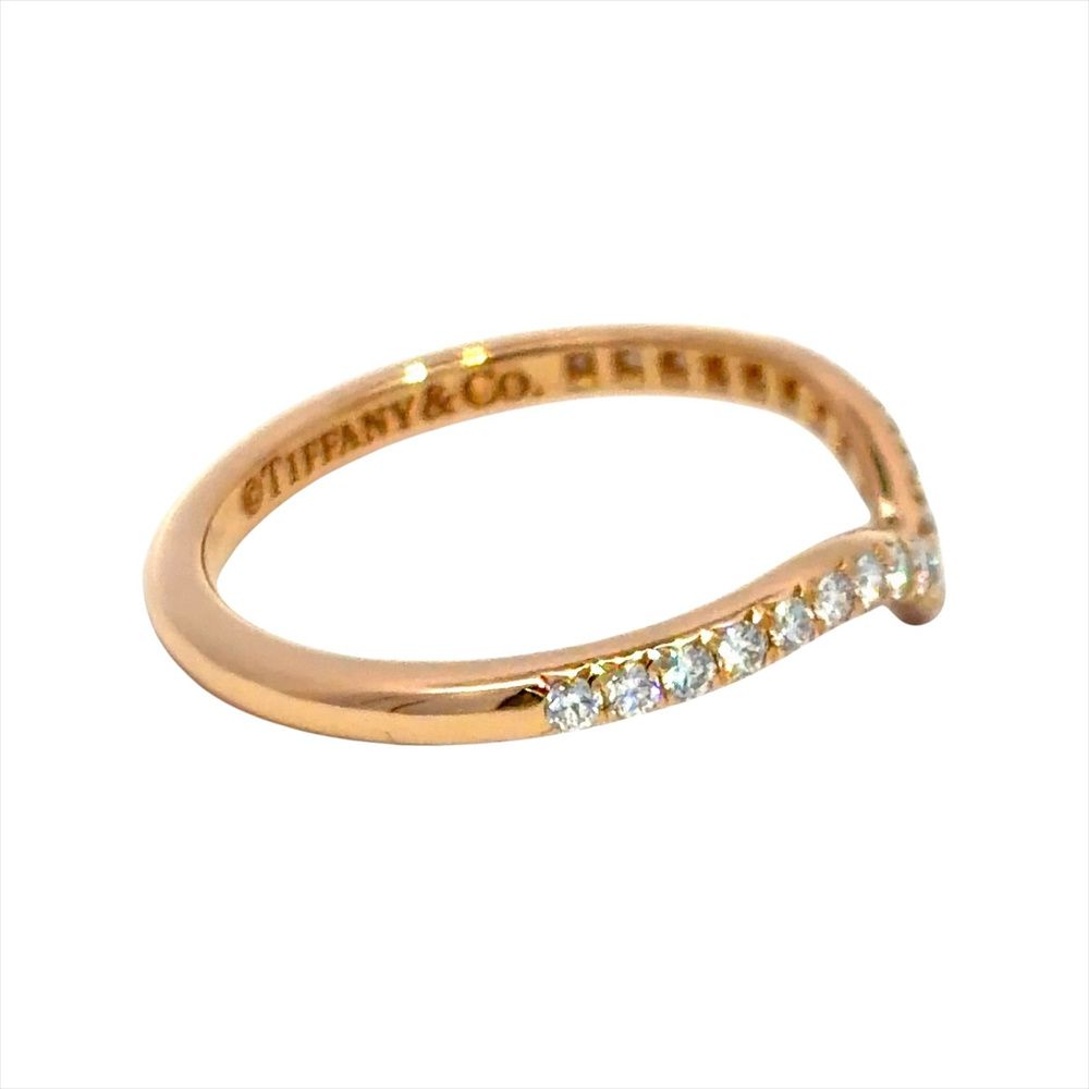Tiffany Ring Tiffany&Co. V 11 K18Pg 2.0G