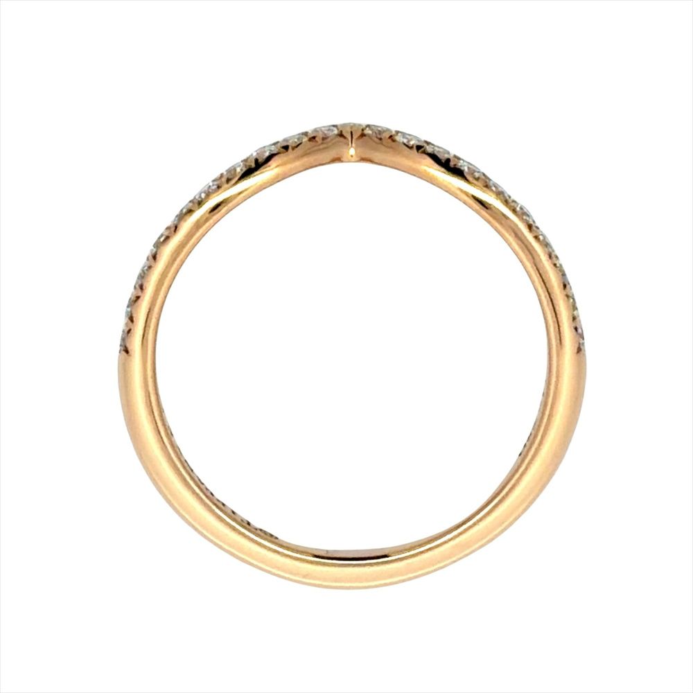 Tiffany Ring Tiffany&Co. V 11 K18Pg 2.0G
