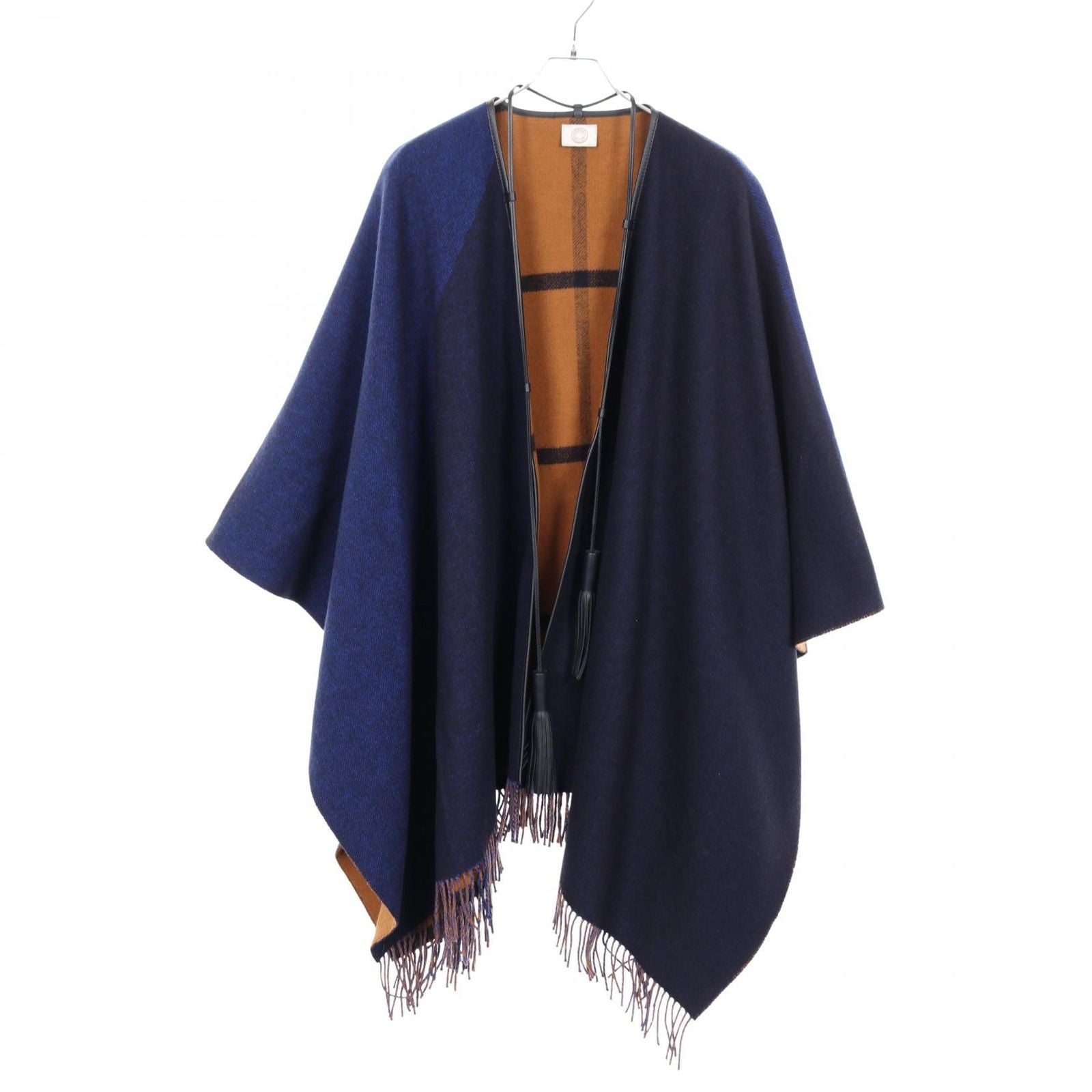 Hermes Poncho Cape Court Used A