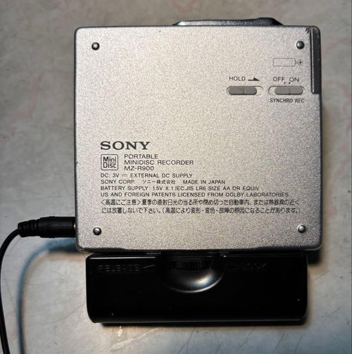 Sony Portable Md Players Mz-R900