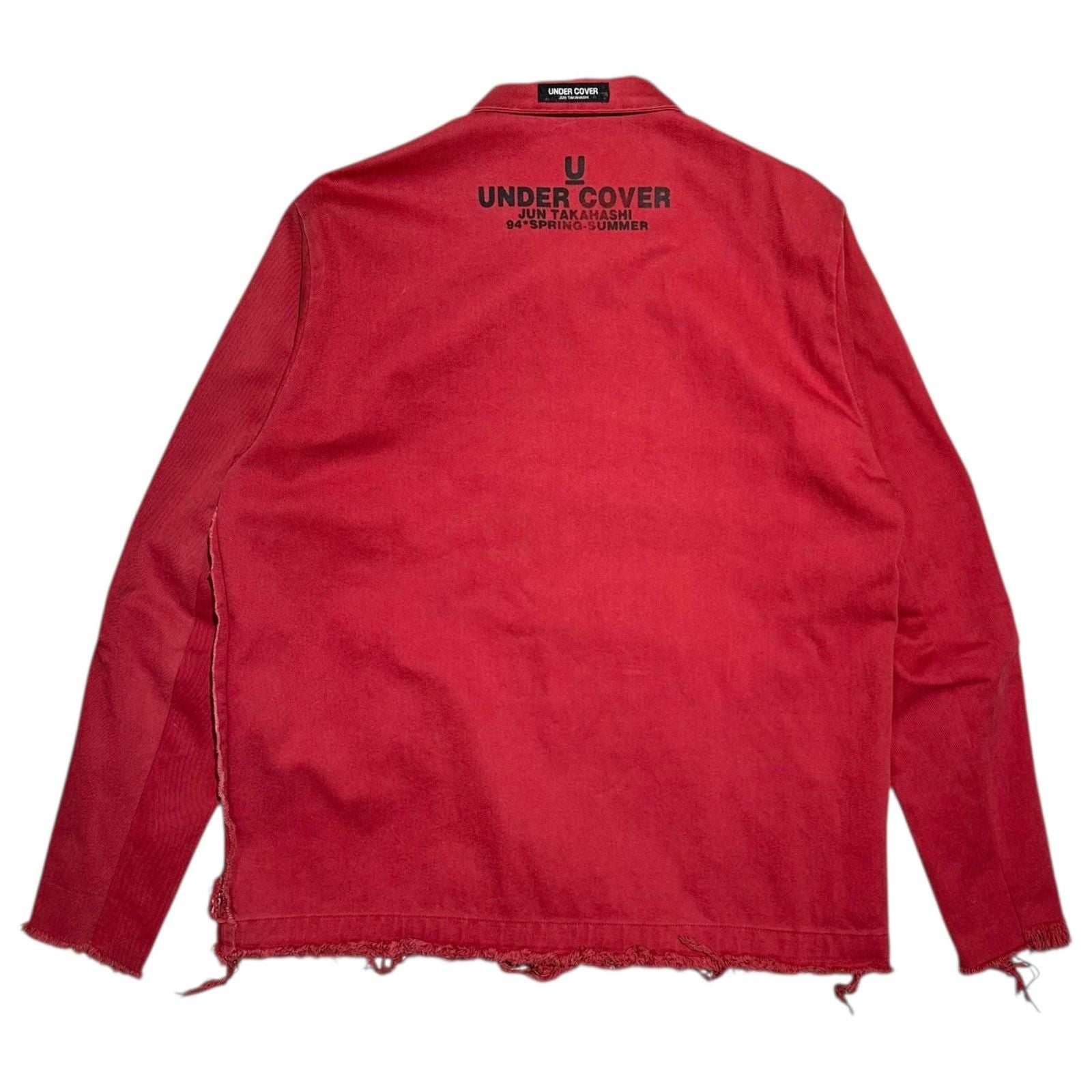 Undercover Autres 94Ss Masterpiece Veste d'entraîneur effilochée Gratuit 90'S 90