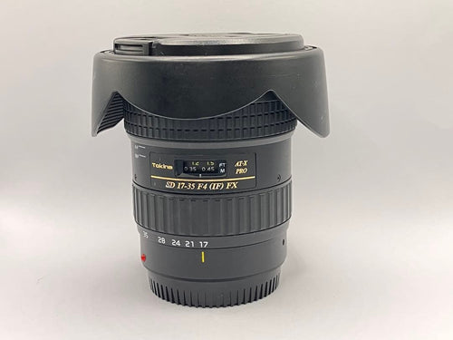 Tokina Zoom Lenses At-X Pro Sd 17-35Mm F4 Ef