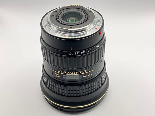 Tokina Zoom Lenses At-X Pro Sd 17-35Mm F4 Ef