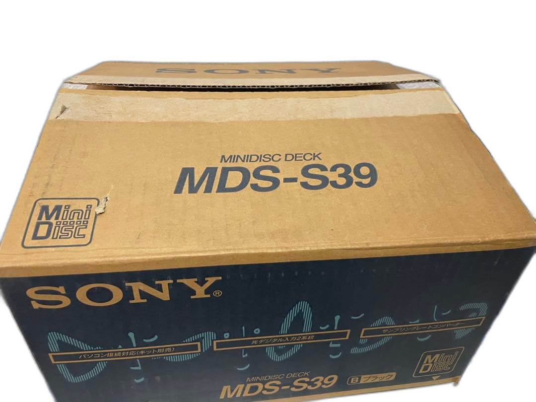Sony Cd Md Cassette Deck Mds-S39