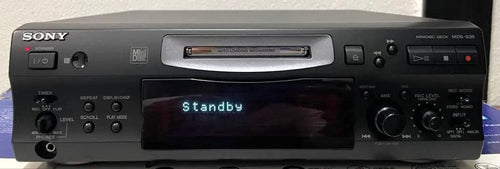 Sony Cd Md Cassette Deck Mds-S39
