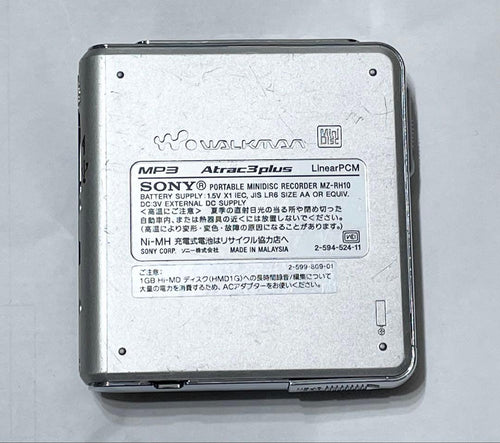 Sony Portable Md Players Mz-Rh10 Walkman