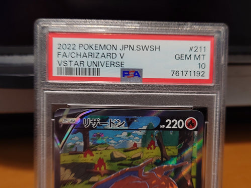 Pokemon Card Game Psa10 V Sar S12A 211/172 Vmax