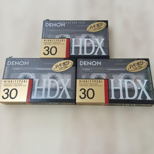Denon Cassette Tapes Hd-X 30 3