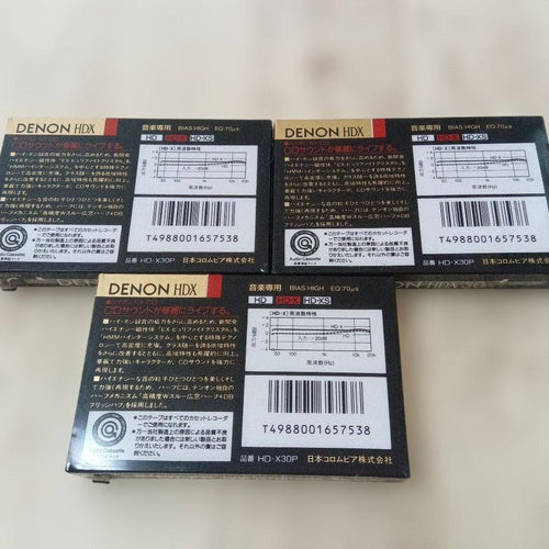 Denon Cassette Tapes Hd-X 30 3