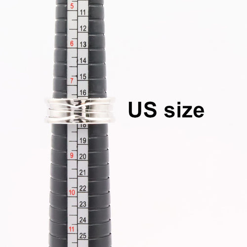 Bvlgari Ring B-Zero1 3 K18Wg Used A