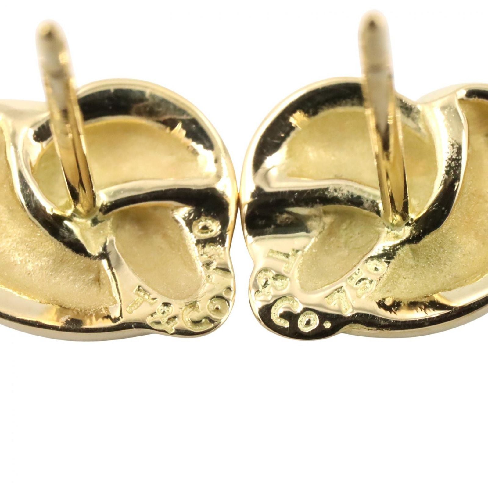 Tiffany Earrings (For One Ear) Co K18 Used A