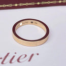 Cartier Rings C K18Pg #49