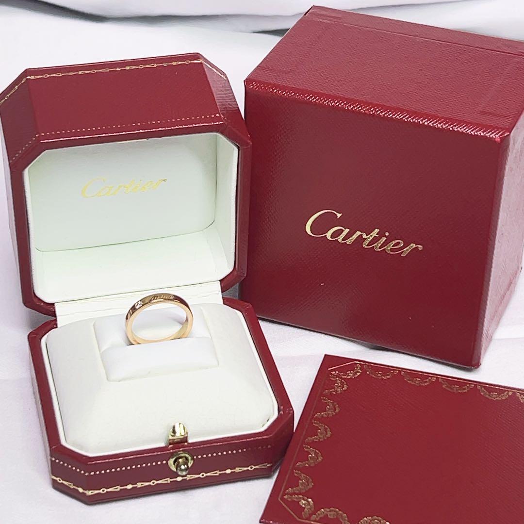 Cartier Rings C K18Pg #49