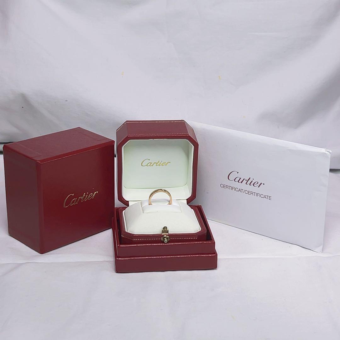 Cartier Rings C K18Pg #49