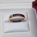 Cartier Rings C K18Pg #49
