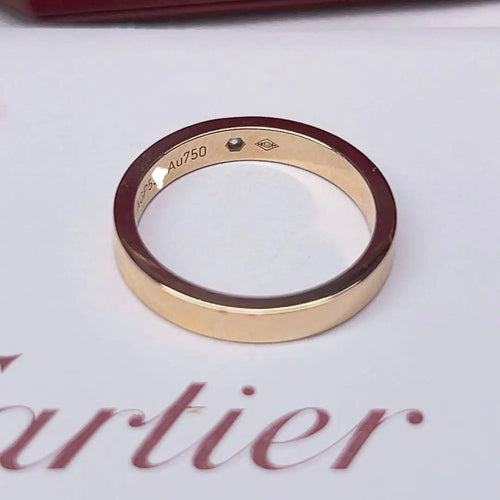 Cartier Rings C K18Pg #49