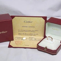 Cartier Rings C K18Pg #49