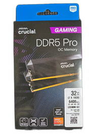 Crucial Memory Ddr5 Pro 32Gb (2X16Gb) 6400Mhz