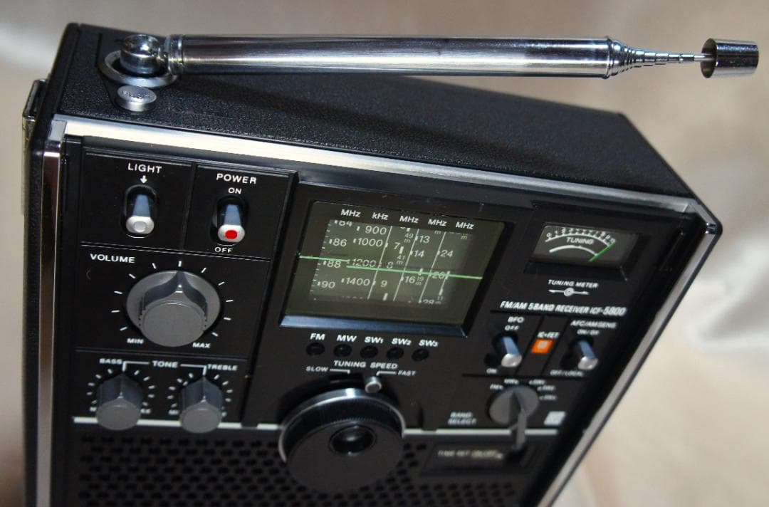Sony Radios Radio Cassette Players Icf-5800 Ok Bcl