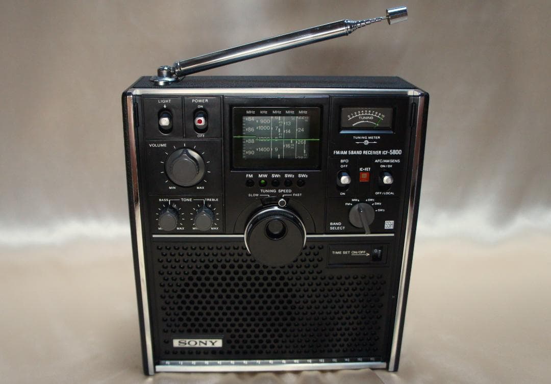 Sony Radios Radio Cassette Players Icf-5800 Ok Bcl