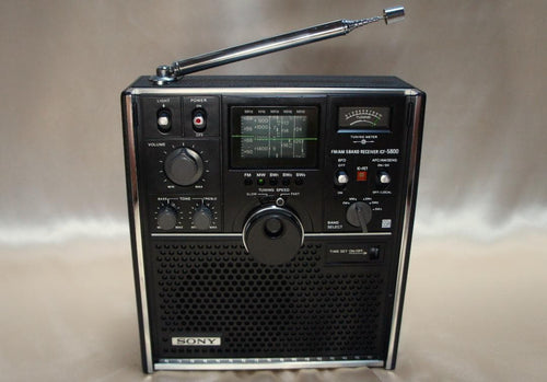 Sony Radios Radio Cassette Players Icf-5800 Ok Bcl