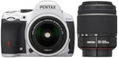 Digital Slr Ricoh Pentax K-50 Dal18-55Mmwr Dal50-200Mmwr Wzoom Kit White 10952