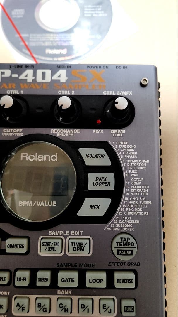 Roland Samplers Sp-404 Sx Linear Sampler