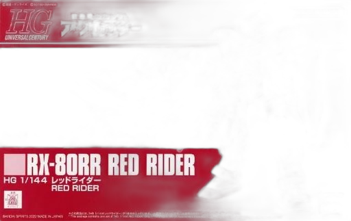 Hg (High -Grade) 1/144 Rx-80Rr [5063929]