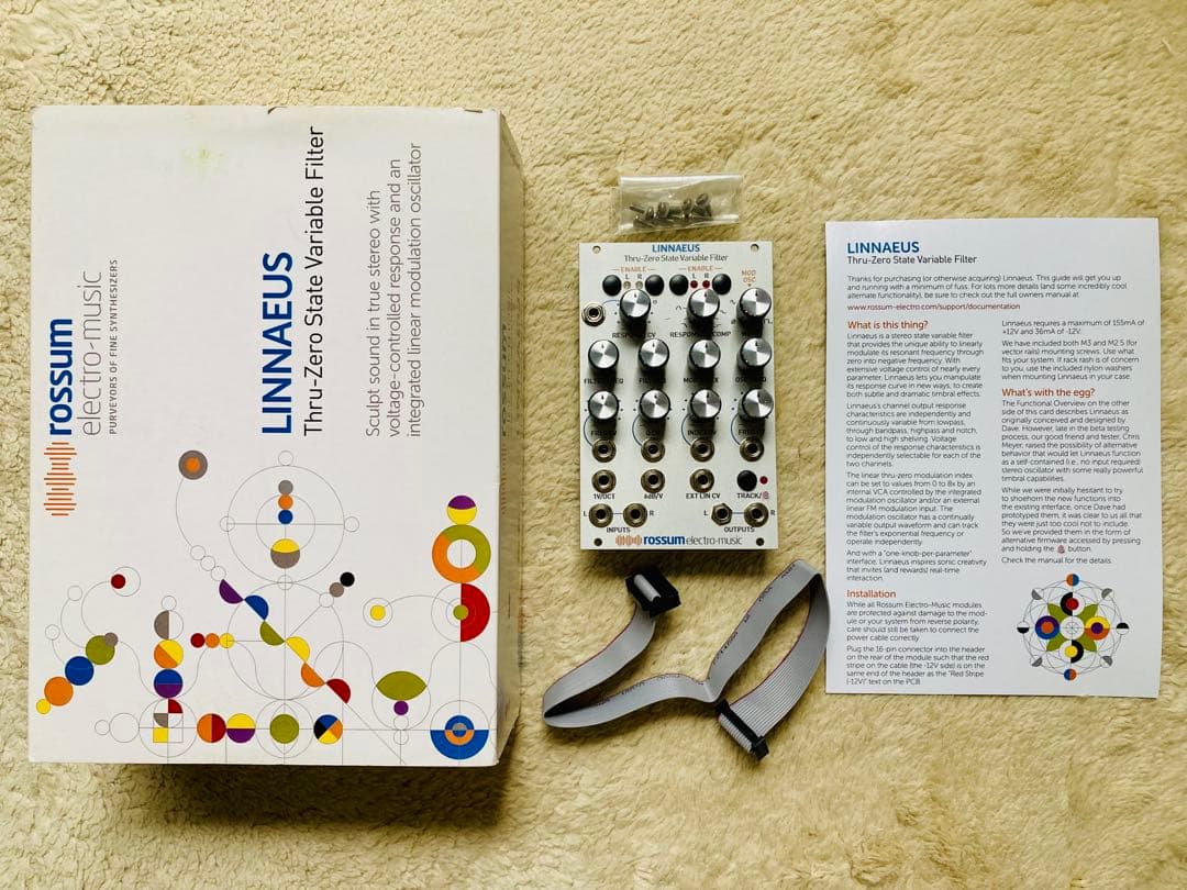 Modular Synthesizers 1 Rossum Electro-Music Linnaeus