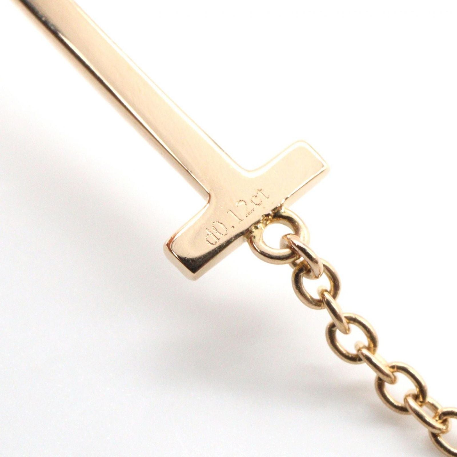 Tiffany Bracelet Co T 16.5 K18Pg