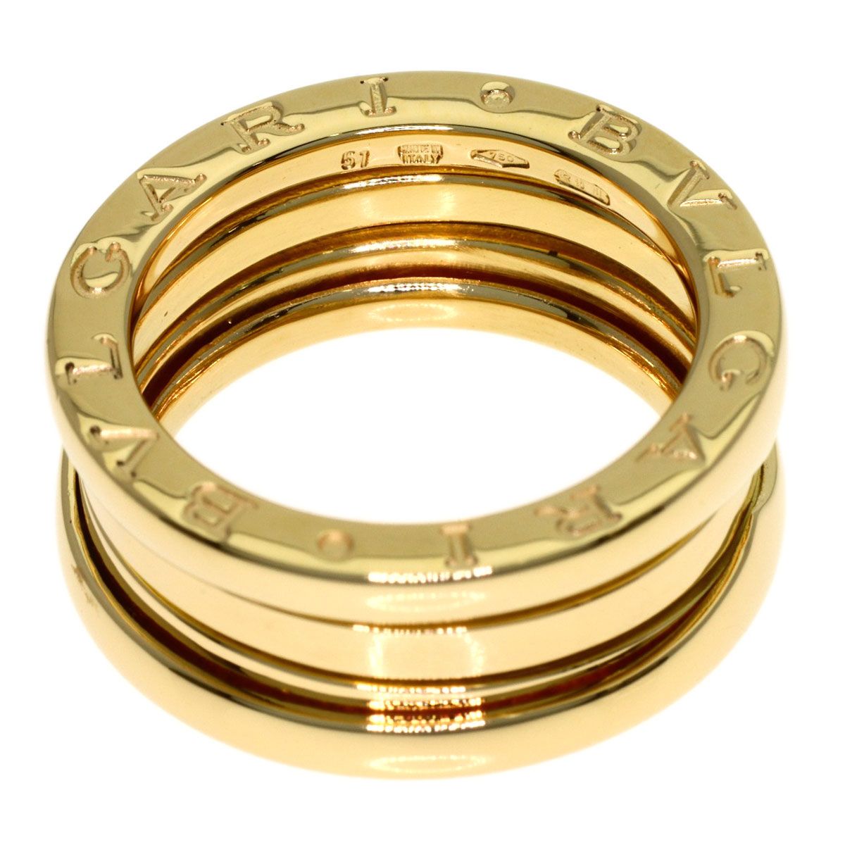 Bvlgari Ring B-Zero1 2 #51 K18Yg