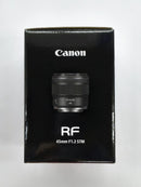 Canon Prime Lenses Rf45Mm F1.2 Stm