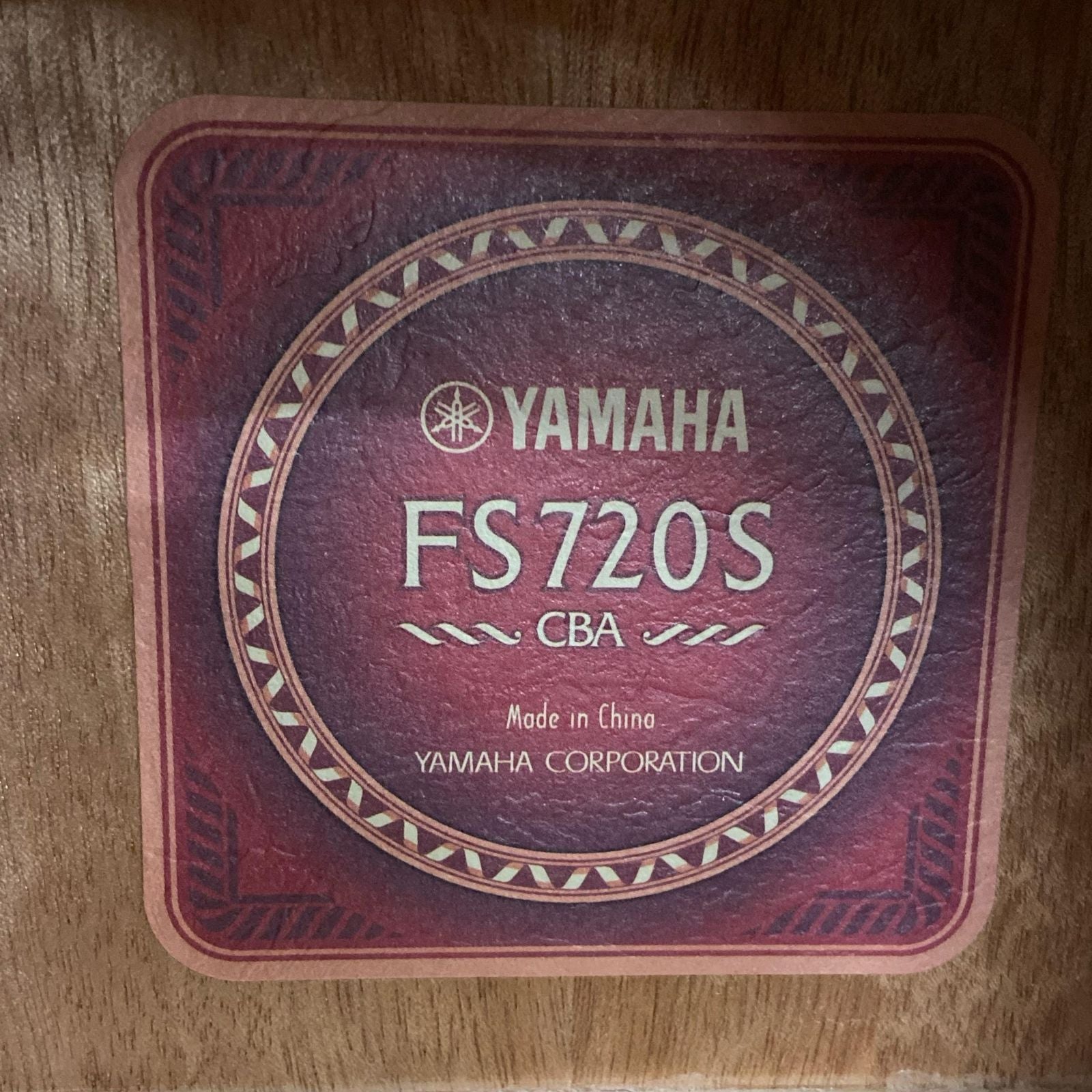 Yamaha Acoustic Guitar Fs720S