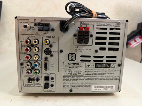 Onkyo Mini Component Systems Fr-7Gxdv