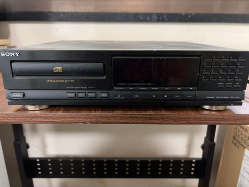Cd, Md Cassette Decks Sony Cdp-V750