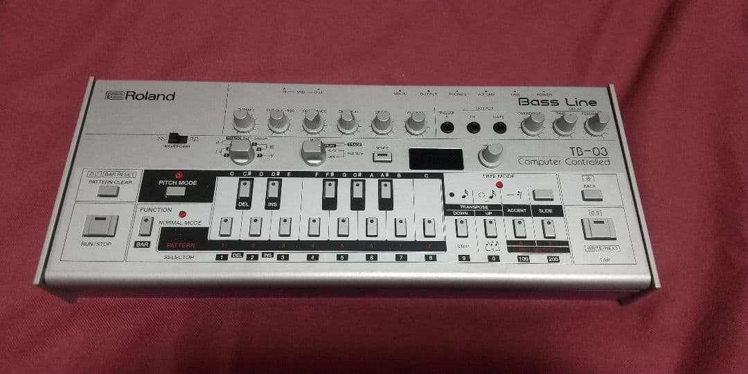 Rhythm Machines Roland Tb-03 Bass Line