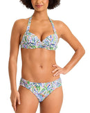 Others Tommy Bahama Poolside Palms Underwire Halter Bikini Top Four Leaf Clover