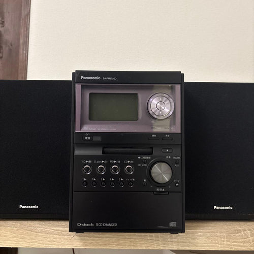 Panasonic Mini Component Systems Sa-Pm670Sd Cd Md 2008