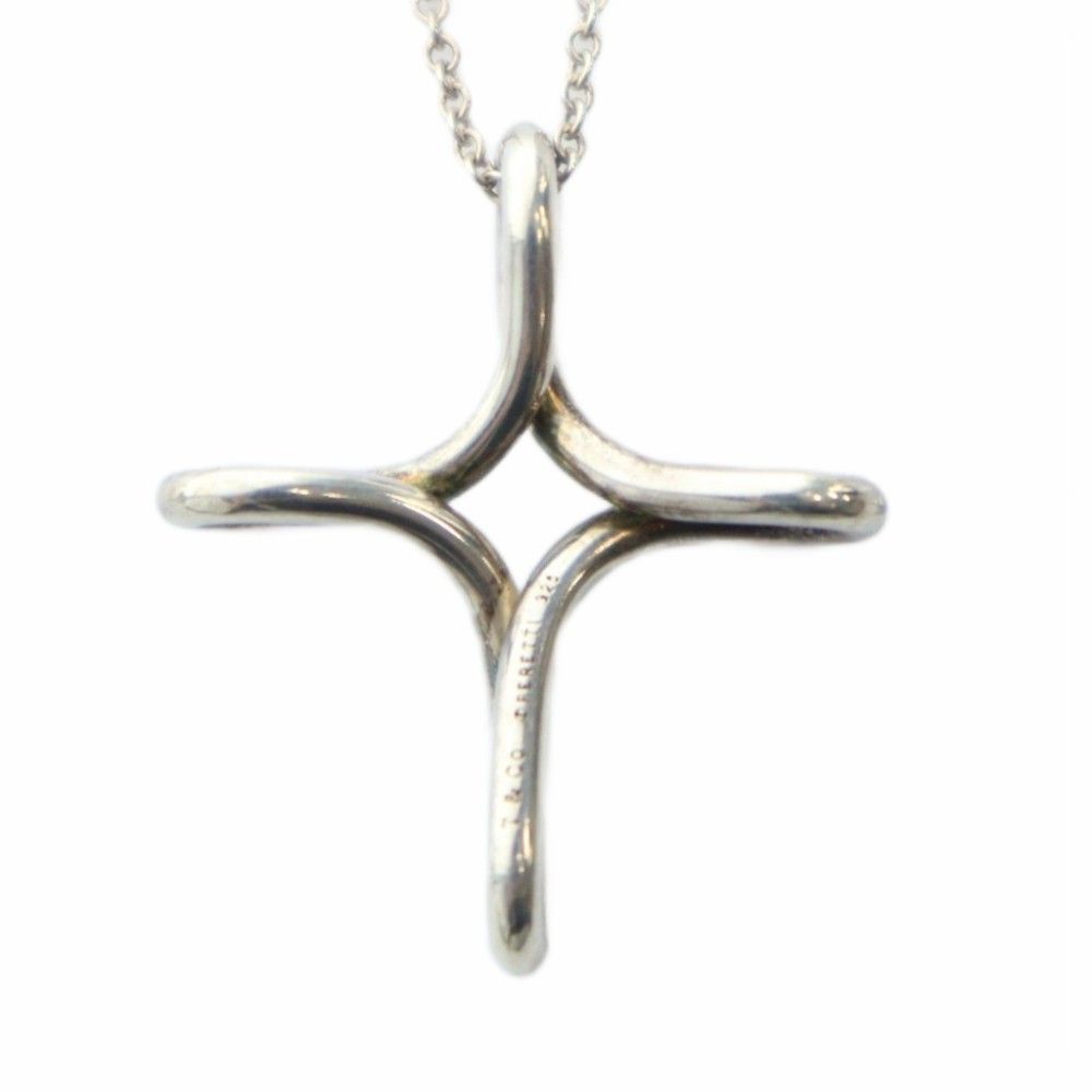 Tiffany Necklace Co. Silver925 Gy18 /Mq Oh