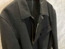 Others 90S Archive Comme Des Garcons Homme Leather-Belted Wool Half Coat Sizem