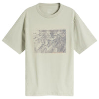 T -Shirt Arcteryx Kragg Cotton Lithographica Tshirt Habitat