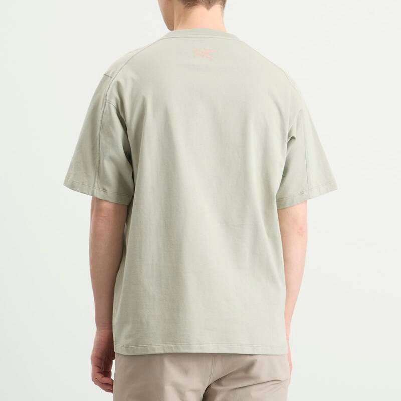 T -Shirt Arcteryx Kragg Cotton Lithographica Tshirt Habitat