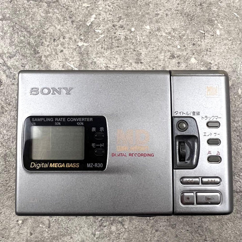 Sony Portable Md Player Mz-R30