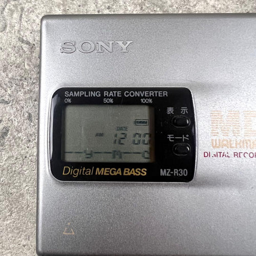 Sony Portable Md Player Mz-R30